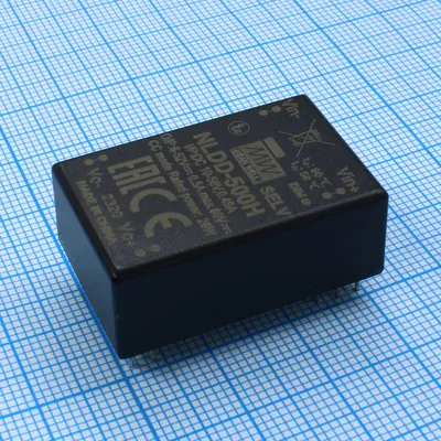 LED-драйвер Mean Well NLDD-500H, DC/DC, 10…56В вход, 6…52В/0.5А, 96%
