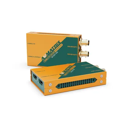 Конвертер AVMatrix SC1221-12G, HDMI 2.0 в 2×12G-SDI, 4K60