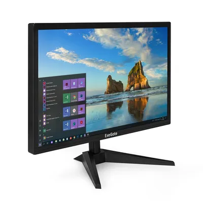 Монитор ExeGate EB2200A, 21.5", VA, 1920x1080, 75 Гц, HDMI/VGA
