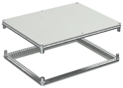 Комплект крыши и основания IEK FORMAT FO-00-KOF-080-100, 800×1000 мм, сталь