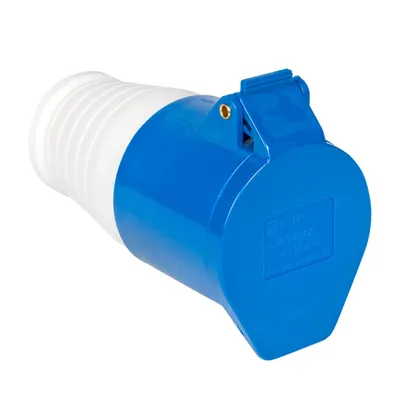 Розетка кабельная EKF PROxima ps-223-32-220, 32А, 220В, IP44, 2Р+РЕ