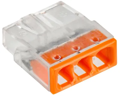Клемма строительно-монтажная IEK GENERICA СМК 772-203 UKZ30-203-100-G, 0.5-2.5мм², 450В