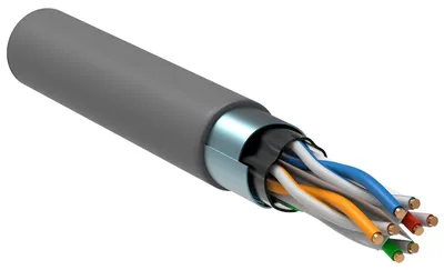 Витая пара ITK LC1-C604-321-T-R, F/UTP Cat.6, 4×2×23AWG, LSZH, 305м