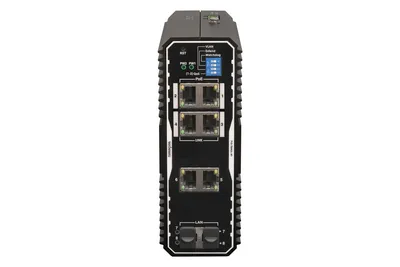 Коммутатор PoE POWERTONE PUS-TS04GL-BTi, неуправляемый, 4×GbE RJ45, 802.3bt, 90Вт