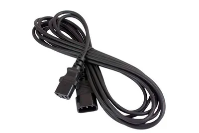 Кабель питания Cabeus PC-189-VDE-3M, IEC 320 C13–C14, 3×0,75 мм², 3 м, 6 А