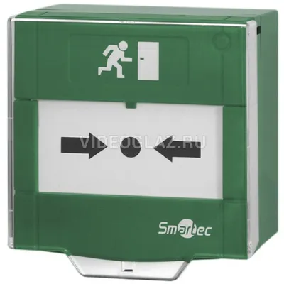 Устройство разблокировки двери Smartec ST-ER105D-GN, с восстанавливаемой вставкой, НР/НЗ