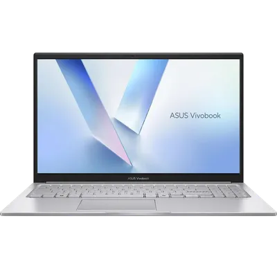 Ноутбук/ ASUS X1504MA-BQ224 15.6"(1920x1080 (матовый) IPS)/Intel Core 5 320(1.5Ghz)/8192Mb/512PCISSDGb/noDVD/Int:Shared/Cam/BT/WiFi/42WHr/war 1y/1.7kg/Cool Silver/DOS