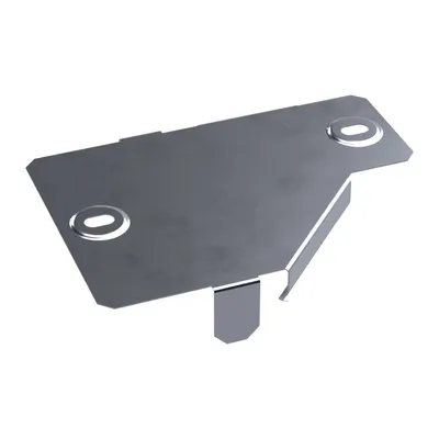 Крышка переходника левого Промрукав PR16.5575, INOX AISI 316, 100×50