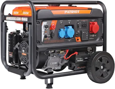 Электрогенератор Patriot GRA 8500DAWS, бензиновый, 8.5 кВт, 380/220/12 В