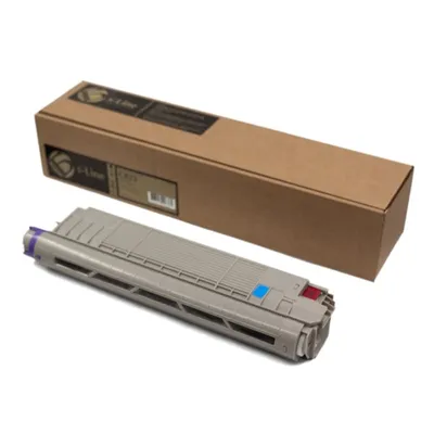 Тонер-картридж Булат BFOK00C823020 s-Line для Oki C823/C833/C843, голубой, 7k
