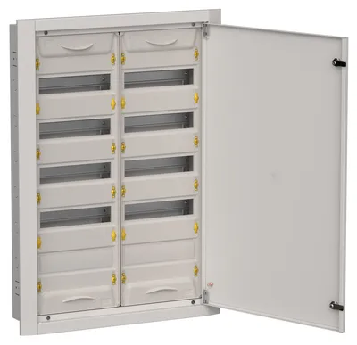 Корпус IEK TI5-50-V-2X060-31-7035, ЩРв-120, 880×625×130мм, IP31, серый