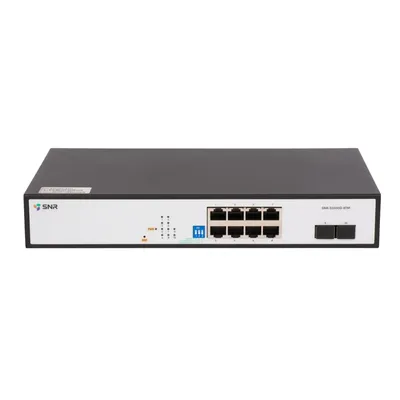 Коммутатор SNR SNR-S2300G-8TM, L2 Web-smart, 8×1GbE, 2×2.5G SFP