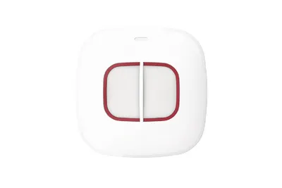 Кнопка тревоги Hikvision DS-PDEB2-EG2-WE(B), беспроводная, 2 кнопки