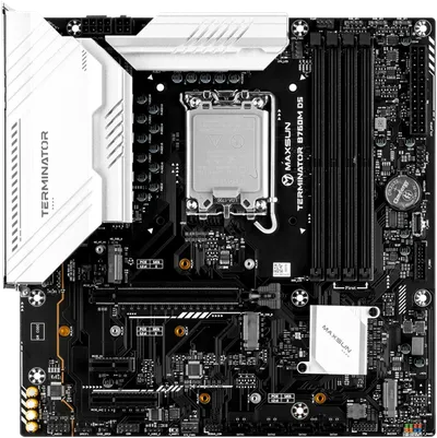 Материнская плата Maxsun MS-Terminator B760M D5 V2, LGA1700, B760, 4×DDR5, microATX