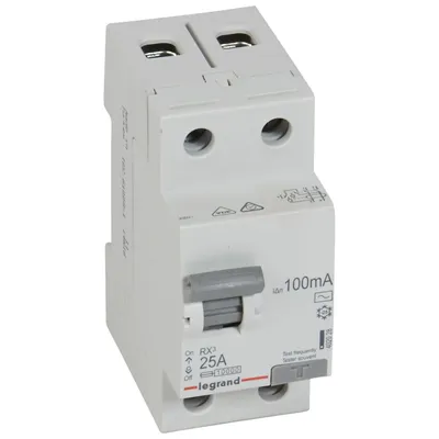 УЗО IEK RX3 ВДТ 402028, 2П, 25 А, 100 мА, тип AC