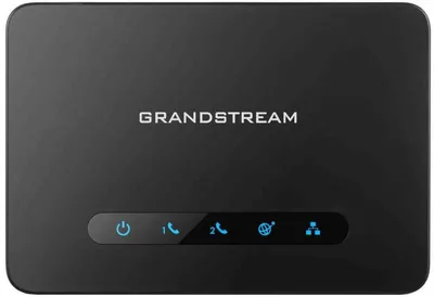 Шлюз IP Grandstream HT-812, 2×FXS, черный