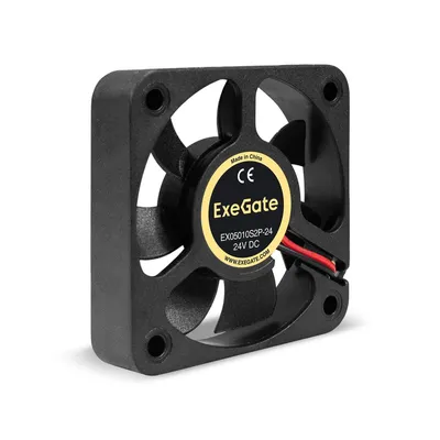 Вентилятор ExeGate EX05010S2P-24, 50×50×10 мм, 24 В, 2-pin
