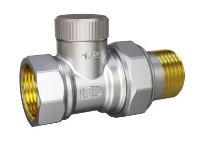 Клапан радиаторный LD Pride 59.15.В-ГШ.Н, Ду15, Ру10, 1/2"
