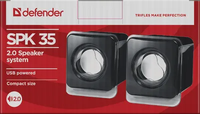 Колонки Defender 65635, 2×2.5Вт, USB