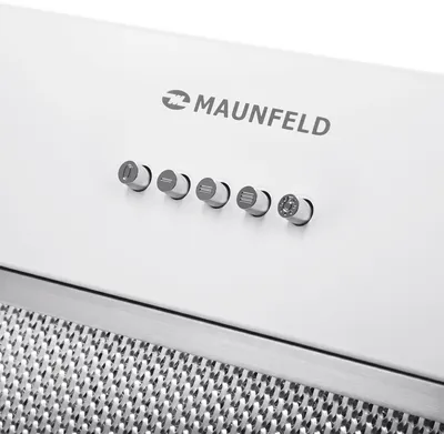 КА-00032799 Вытяжка встраиваемая Maunfeld UNO 60 POWER белый управление:  кнопочное (1 мотор)
