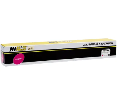 Тонер-картридж Hi-Black HB-TN-321M, для Konica-Minolta bizhub C224/284/364, Magenta, 25K