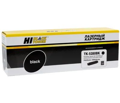Тонер-картридж Hi-Black HB-TK-5280BK, для Kyocera ECOSYS P6235/M6235/M6635, Bk, 13K