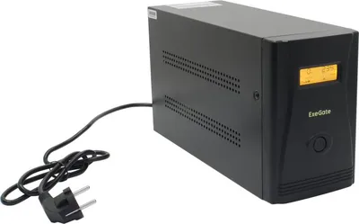 ИБП ExeGate SpecialPro Smart LLB-2200.LCD.AVR.6C13.RJ.USB, 2200 ВА/1300 Вт, LCD, AVR, 6×C13