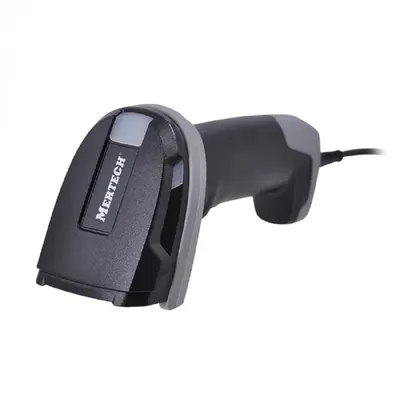 Сканер штрих-кодов MERTECH 2425 P2D Ai HR 2Core XLaser BLE SPP Dongle P2D USB, чёрный