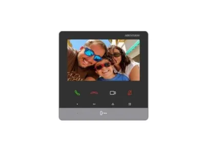 Видеодомофон Hikvision DS-KH6100-E1, 4.3", IP, PoE, 12 В