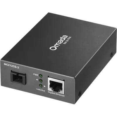 Медиаконвертер TP-Link MC212CS-2, гигабитный, одномодовый