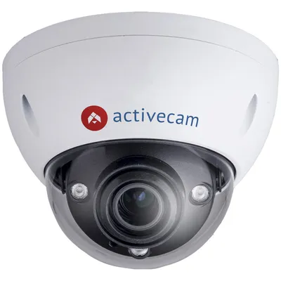 Камера видеонаблюдения ActiveCam AC-D3183WDZIR5, купольная IP, 8 Мп, 2.7–12 мм, PoE/12 В