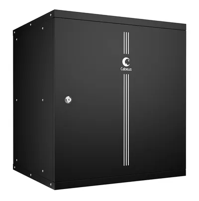 Шкаф телекоммуникационный Cabeus WSC-05D-12U55/45m-BK, 19" 12U, настенный