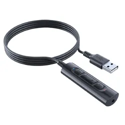 Accutone AU8250 USB-3.5 mm Адаптер-переходник
