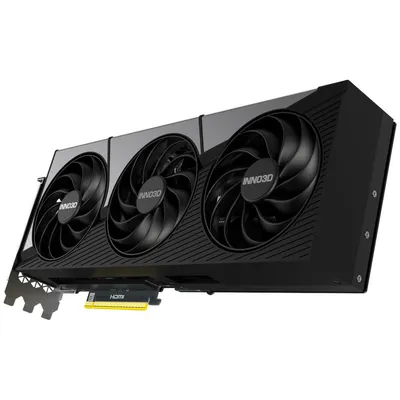 Видеокарта INNO3D GeForce RTX 5090D V2 Midnight X3, 24 ГБ GDDR7, 384 бит, PCIe 5.0, 3×DP 2.1b + HDMI 2.1b