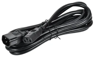 Кабель питания ITK PC-C13C14-3M, C13-C14, 3x1.5 мм², 3 м, 230 В, 10 А