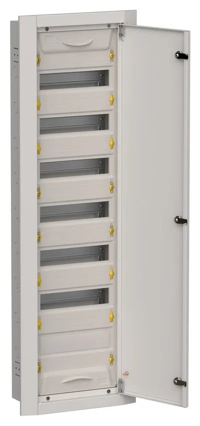Корпус щита IEK TITAN 5 ЩРв-84 (1×84), 1130×365×130 мм, IP31, серый