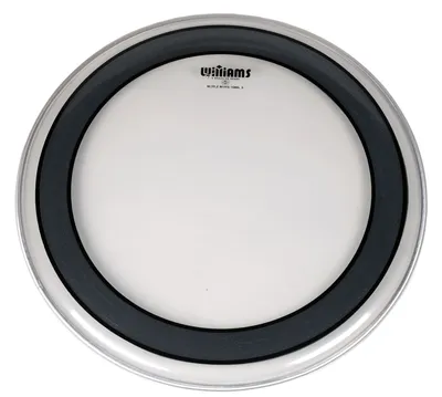 Пластик для бас-барабана WILLIAMS W1FF5-10MIL-16, однослойный, 16", с демпфирующим кольцом