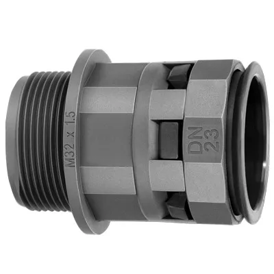Муфта труба-коробка DKC PAM10M16N, DN 10мм, M16, полиамид, чёрная