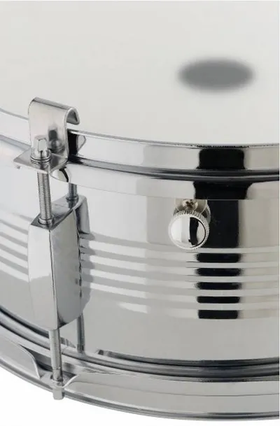 Малый барабан STAGG SDS-1455ST8/M, 14x5,5", сталь, 8 пар лаг, хром