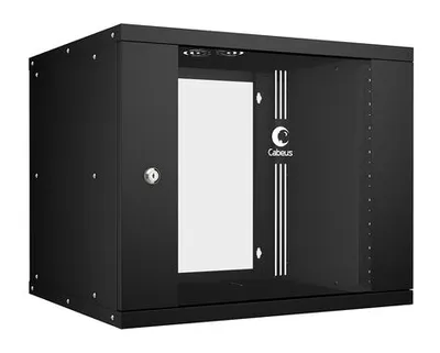 Шкаф телекоммуникационный Cabeus WSC-05D-9U55/45-BK, 19", 9U, 550×450 мм, IP20