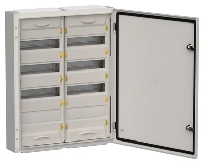Корпус щита IEK TITAN 5 ЩРн-96 (2×48), 710×570×140 мм, IP54, сталь