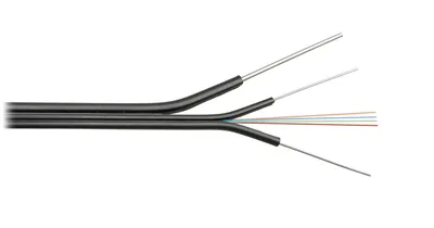 Кабель оптический NIKOMAX ESSENTIAL NMF-2PC-002A1C-BK, 2 волокна, одномодовый, внутренний/внешний