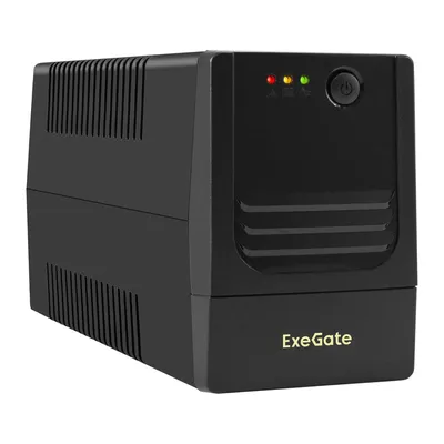 ИБП ExeGate EX299754RUS, Power NB-600, 600VA/360W, LED, AVR, 2xSchuko, USB