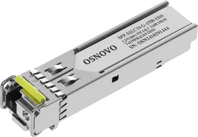 Оптический модуль OSNOVO SFP-S1LC13-G-1550-1310, SFP, 1.25 Гбит/с, SM, LC, 20 км