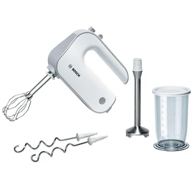 Миксер Bosch MFQ4070, ручной, 500 Вт, 5 скоростей