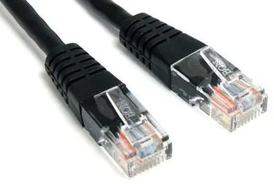 Патч-корд LANMASTER LAN-PC45/U6-3.0-BK, UTP кат.6, 4 пары, 3 м, LSZH, черный