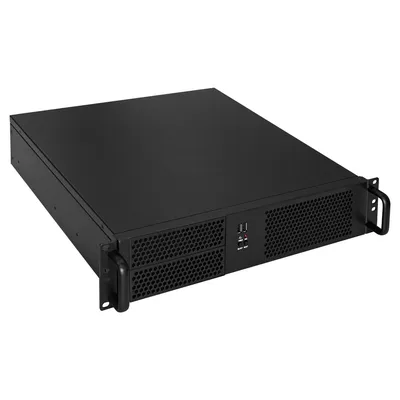 Серверный корпус ExeGate EX293323RUS, 2U, RM 19", глубина 390мм, БП 1200ADS