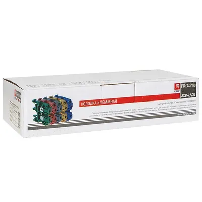Колодка клеммная EKF plc-jxb-2.5/35gn, зеленая, PROxima