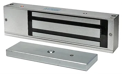 Замок электромагнитный Smartec ST-EL500ML, 500 кг, 12/24 В DC, IP52, накладной