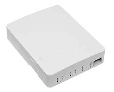 Розетка оптическая SNR SNR-FDB-02D, 2 порта, SC/LC